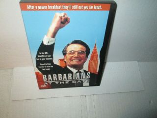 Barbarians At The Gate Rare Dvd Corporate Greed Rjr Nabisco James Garner 1993