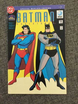 Batman Adventures 25 Fine - Rare Best Western Variant.  Animated Superman Cvr