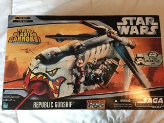 Hasbro Star Wars Republic Gunship - Toys R Us Exclusive Rare