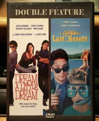 Dream A Little Dream & Last Resort Dvd Corey Feldman Corey Haim Rare Oop