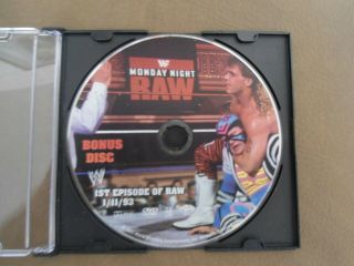 Wwf First Episode Of Monday Night Raw (dvd) Wwe Rare 1/11/93 Disc Only