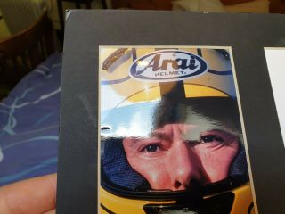Rare Joey Dunlop Special Edition Signed Photo Print 2