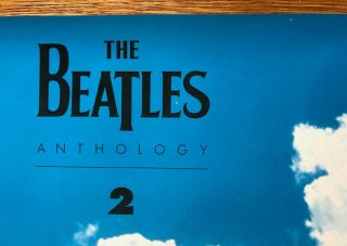 The Beatles Anthology 2 (band shot) RARE promo poster 1996 2