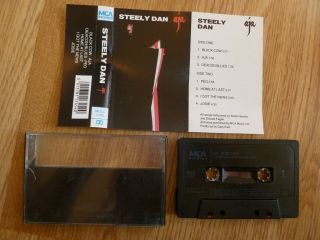 Steely Dan Aja 1977 Album Cassette Tape Scarce Rare Jazz Classic Rock Black Cow