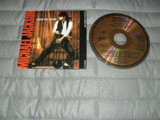 Michael Jackson - Leave Me Alone - Very Rare 1989 Cd Single