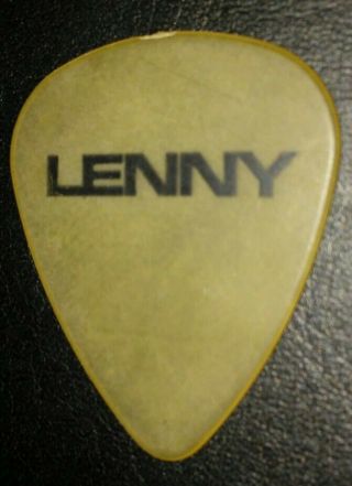 Lenny Kravitz Music Legend 2002 Concert Tour Guitar Pick Rare Authentic