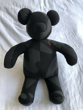Kumanokoido Adidas Nitebear Handmade Teddy Bear Rare Reflective Black Camo