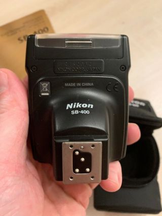 Nikon Speedlight SB - 400 Shoe Mount Flash for Nikon Rarely 3