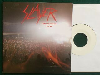 Slayer Night Rider/ice Titan Rare Tracks Vol 4 Live 1983 Thrash Metal 7 "
