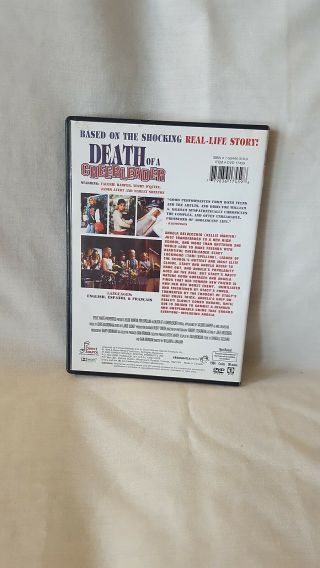 DEATH OF A CHEERLEADER DVD 2006 Tori Spelling,  Kellie Martin RARE 2
