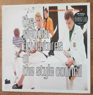 The Style Council - Greatest Hits Vol 1 - The Singular Adventures Of - Rare Vinyl Lp