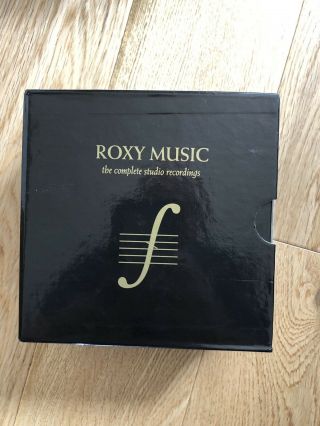 Roxy Music : The Complete Studio Recordings 1972 - 1982 10 - Cd Box Set Rare