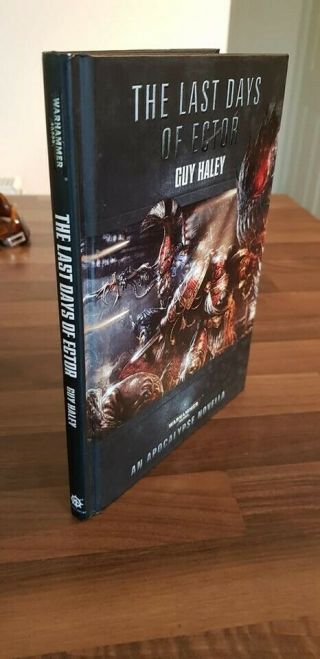 Warhammer Book The Last Days Of Ector Black Library Rare Novel Games Workshop Gw