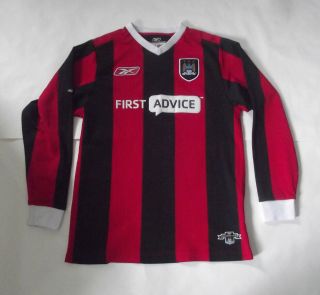 Manchester City 2003 2004 Away Shirt Rare Long Sleeve (s)