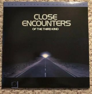 Close Encounters Of The Third Kind Criterion 2 - Laserdisc Ld Very Rare
