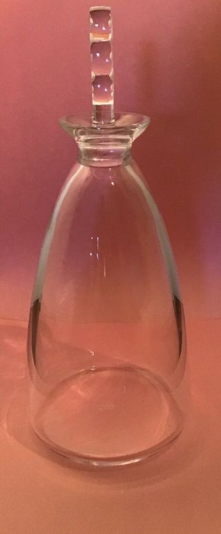 Lalique Crystal Decanter France Rare