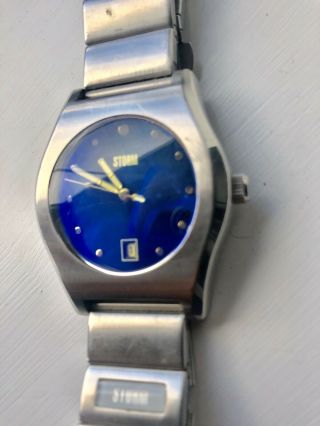 Wristwatch: (needs Battery) : Rare Vintage Man ' s Storm Multimex Watch 3
