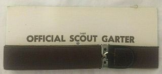 Official Boy Scout Garter Vintage Rare