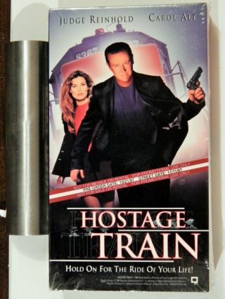 Hostage Train (carol Alt) / Night Of Abandon (zalman) Vhs 1990s Rare Screener