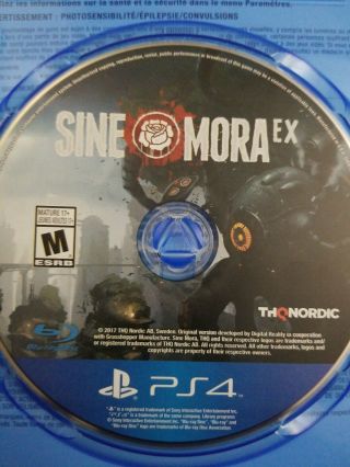 Sine Mora EX (Sony PlayStation 4,  2017) RARE  4