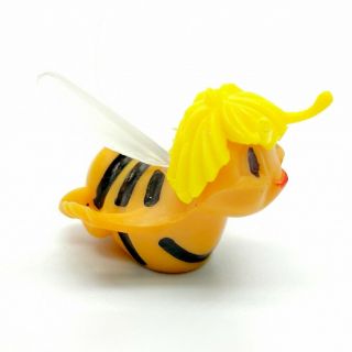 Vintage Rare Maya The Bee 1 " Tall Little Bee Magnet Yellow Magneto W.  Germany