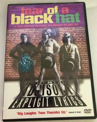 Fear Of A Black Hat (1987) Dvd Oop Rare (avatar,  2003) Rap Hip Hop Cult Parody