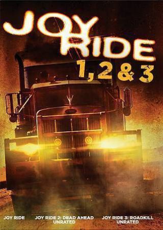 Joy Ride 1 2 & 3 Rare Trilogy Horror Dvd Set Psycho Trucker Paul Walker
