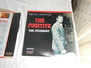 Laserdisc Video The Fugitive Judgement 1 2 Image David Janssen Very Rare Classic
