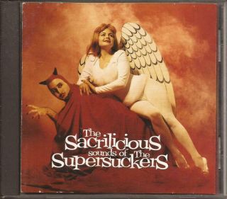 The Supersuckers The Sacrilicious Sounds Of The Suckers Cd Rare Punk 1995