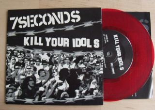 7 Seconds / Kill Your Idols Split 7 " Inch Vinyl Rare Punk