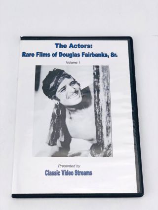 The Actors: Rare Films Of Douglas Fairbanks Sr.  Vol.  1