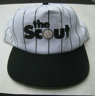 Rare 1994 The Scout Movie Promo Hat Brendan Fraser Baseball Mlb Yankees