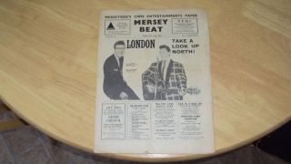 Beatles - Mersey Beat Newspaper - Very Rare Early Pages - Feb,  June,  Sept 1962