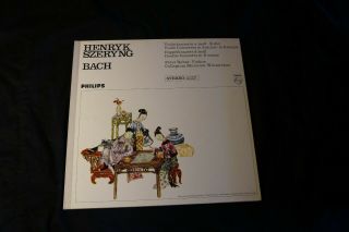 Henryk Szeryng J S Bach Peter Rybar Philips Ly Rare Deluxe Sleeve Nm Lp Violin
