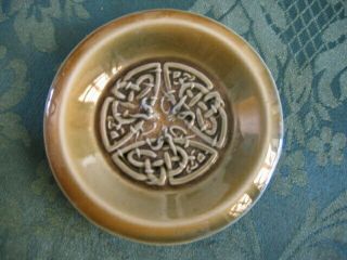 Rare Vintage Wade Celtic Design Interwoven Snakes Small Plate