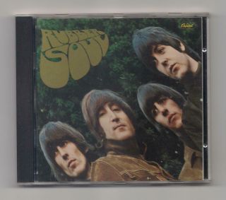 The Beatles - Rubber Soul Cd 1965 Rare Emi Cdp 7 46440 2 - Stereo