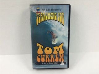 Rip Curl Searching For Tom Curren Vhs (rare) Classic Collectors