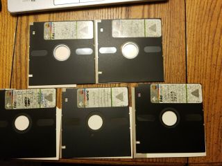 Apple Lisa Twiggy Fileware 5.  25 Floppy Disks Diskettes box of 5 Rare 4
