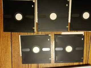 Apple Lisa Twiggy Fileware 5.  25 Floppy Disks Diskettes box of 5 Rare 5