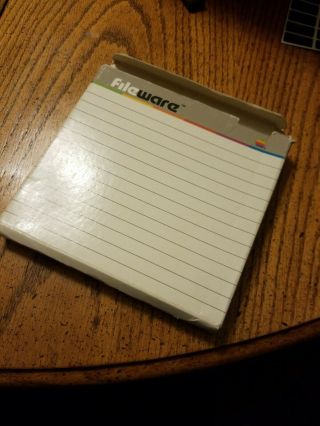 Apple Lisa Twiggy Fileware 5.  25 Floppy Disks Diskettes box of 5 Rare 6