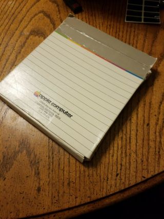 Apple Lisa Twiggy Fileware 5.  25 Floppy Disks Diskettes box of 5 Rare 7