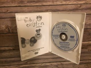 Disney - Baby Einstein: Language Nursery (DVD) RARE 1 - 18 Months 5