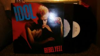 Billy Idol Lp Rebel Yell Australian Rare Near