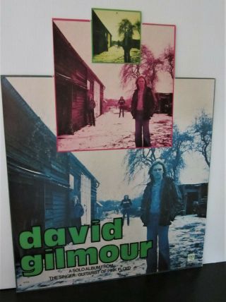 David Gilmour 1st Solo Self Titled 1978 Rare Promo Mobile Display Pink Floyd Cbs