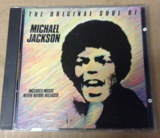 Michael Jackson Cd Soul Of Michael Jackson Canada 1988 Rare