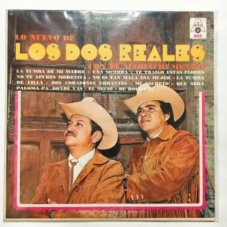 Los Dos Reales - Lo Nuevo De Los Dos Reales Lp Vinyl Record Rare Latin