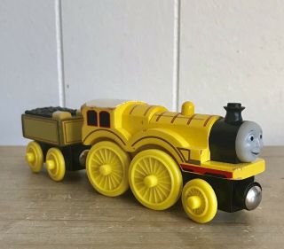 Thomas Wooden Molly & Tender Rare Railway Train Good