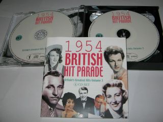 1954 BRITISH HIT PARADE - BRITAIN ' S GREATEST HITS VOLUME 3 RARE 4 CD BOX SET 3
