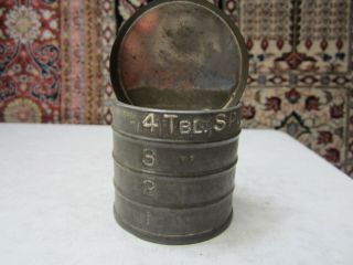 RARE VINTAGE OLD ' WASON ' S BETTER COFFEE ' TIN w LID.  EMPTY 4 TBSP.  COLLECTIBLE. 4