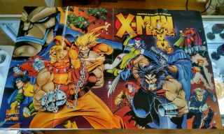 Rare Vintage (x - Men Age Of Apocalypse) Promo Poster 34 X 22 /1995 E69